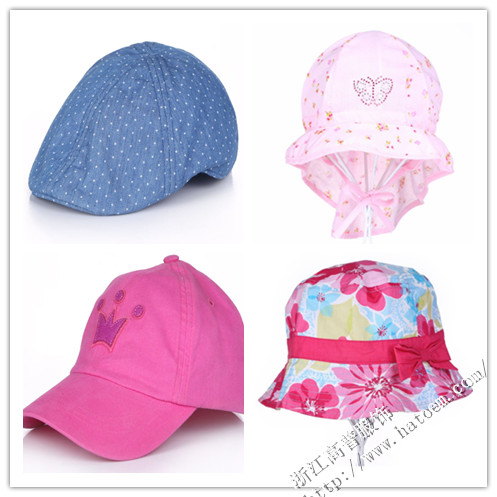 高檔寶寶太陽(yáng)帽-太陽(yáng)帽工廠-浙江高普服飾